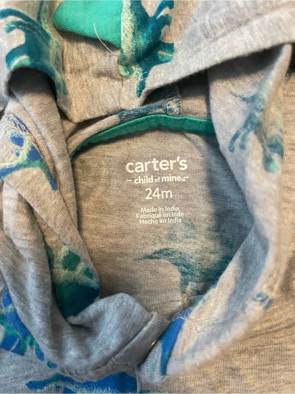 Carter's Baby Boy Romper and Overalls Set (3-Piece Bundle) 18 -24 months